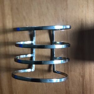 Steel cuff bracelet